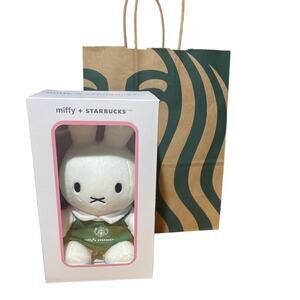 New Release Starbucks Miffy Anniversary Collaboration Barista Plush